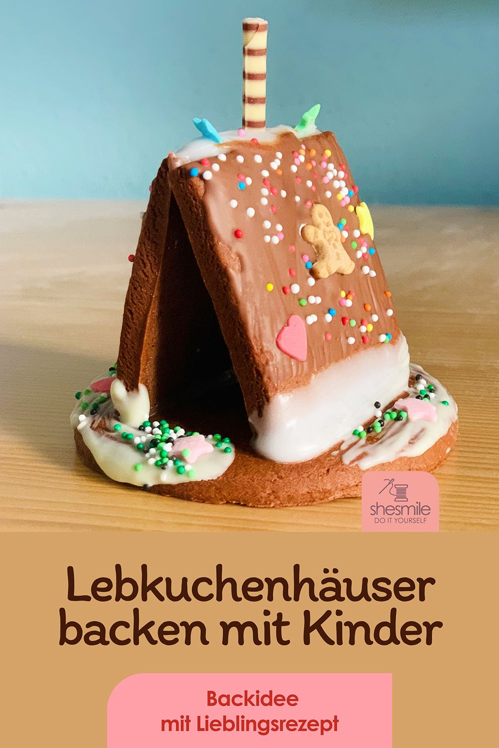 Kleine Lebkuchenhäuser backen (Unser Lieblingsrezept)