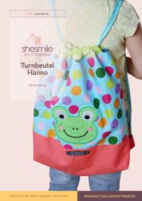 Ein Taschen-Klassiker! Der praktische Turnbeutel-Rucksack mit Kordelzug.