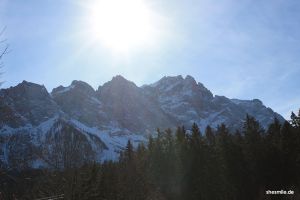 Eibsee im Winter, Februar 2010