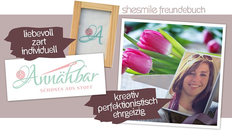 Freundebuch-Eintrag: Kathrin Riegel von Annähbar