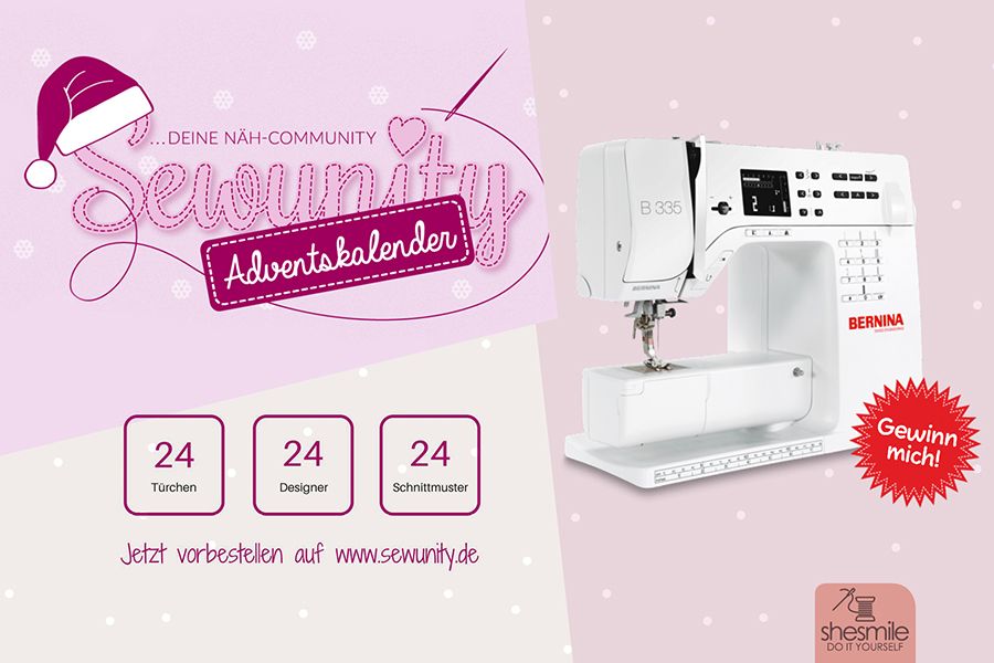 shesmile ist dabei beim Sewunity Adventskalender 2019 #sewunited