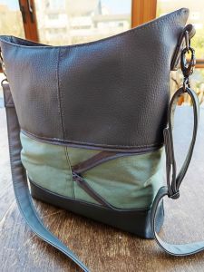 Handtasche ZipKram - Nähanleitung und Schnittmuster von shesmile DIY