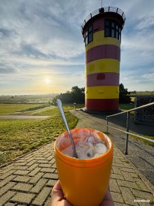 Frühstück am Pilsumer Leuchtturm