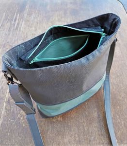 Handtasche ZipKram - Nähanleitung und Schnittmuster von shesmile DIY
