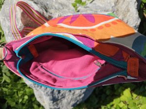 Handtasche ZipKram genäht von Karin Fochler, Schnittmuster von shesmile DIY.