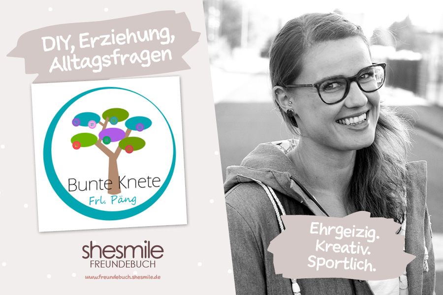 Freundebuch-Eintrag: Linda von Bunte Knete Frl. Päng