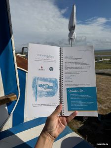 Mit dem Fahrrad zum Cafè Wilhelmshöhe (Juist Reisetagebuch)