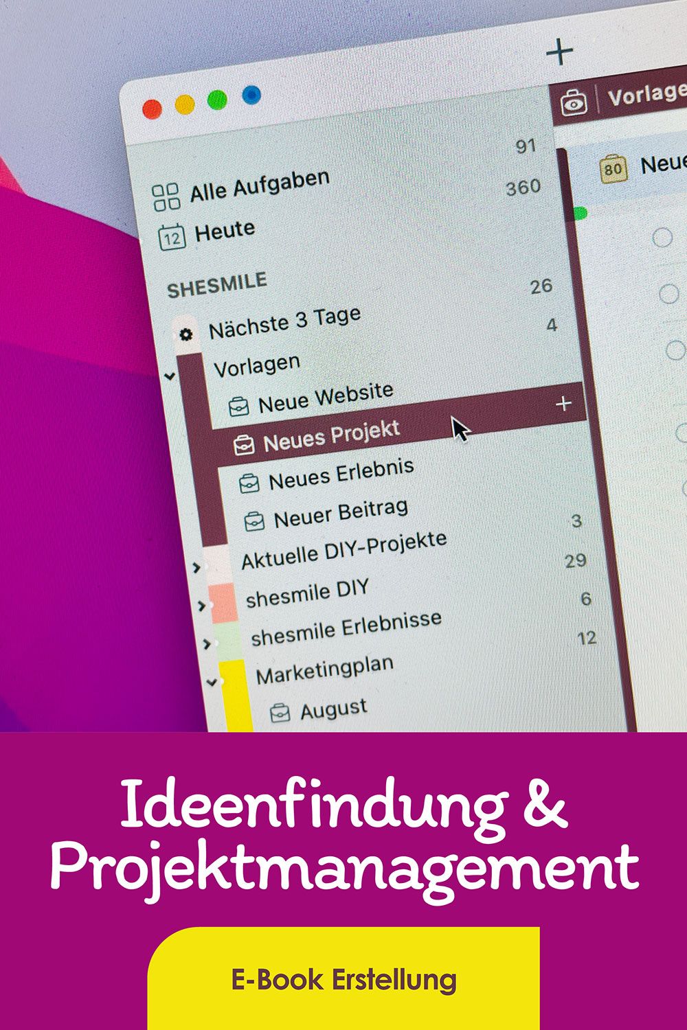 Ideenfindung - Teil 1 der Blogserie "Schnittmuster E-Book erstellen"