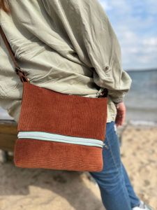 Handtasche ZipKram - Nähanleitung und Schnittmuster von shesmile DIY