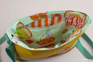 Handtasche ZipKram - Nähanleitung und Schnittmuster von shesmile DIY