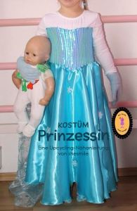 Kostüm "Prinzessin" (Kosenlose Upcycling-Nähanleitung für alle Größen)