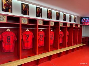 Spielerkabinen FC Bayern München