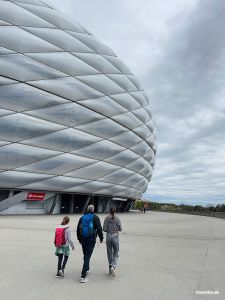 Ankunft Allianz Arena