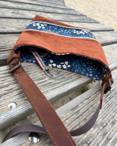 Handtasche ZipKram - Nähanleitung und Schnittmuster von shesmile DIY