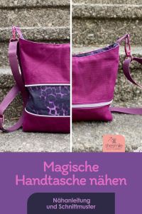 Handtasche ZipKram - Nähanleitung und Schnittmuster von shesmile