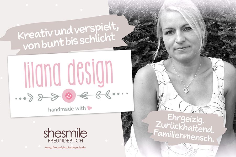 Freundebuch-Eintrag: Nadine Opper von Lilana Design