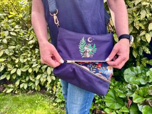 Handtasche ZipKram - Nähanleitung und Schnittmuster von shesmile DIY