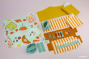 Handtasche ZipKram - Nähanleitung und Schnittmuster von shesmile DIY