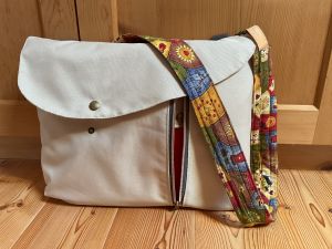 Tasche Smartkram genäht von Andrea, Schnittmuster und Nähanleitung von shesmile DIY.