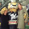 Pucki, das Maskottchen der Frankfurt Ice Tigers (Eisstadion Frankfurt)