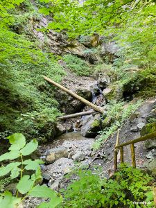 Wasserfall an der Höllschlucht