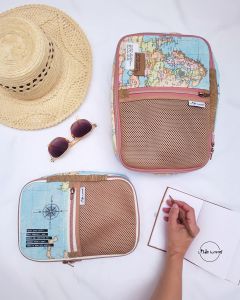 Packwürfel ZipKram, Schnittmuster in 4 Größen von shesmile DIY
