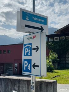 Kostenloser Parkplatz an der Talstation in Neukirchen am Wildkogel