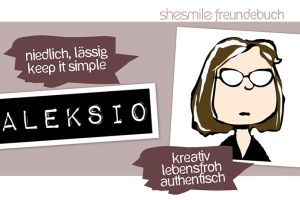 Freundebuch-Eintrag: Alexandra Krchov von ALEKSIO