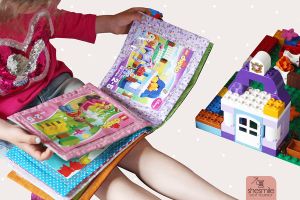 Ein Bilderbuch aus Stoff für alle Lego-Duplo-Titelbilder nähen!