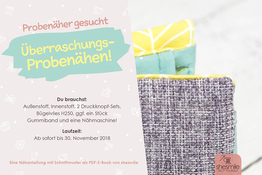Probenäher für Überraschungsprobenähen gesucht!