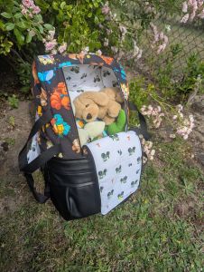 Rucksack BigKlapPack genäht von Patricia @patis_buecher_und_diywelt - Schnittmuster und Nähanleitung von shesmile DIY