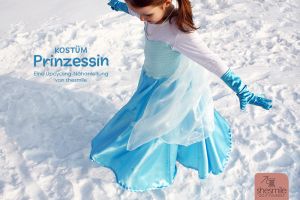 Kostüm "Prinzessin" (Kosenlose Upcycling-Nähanleitung für alle Größen)