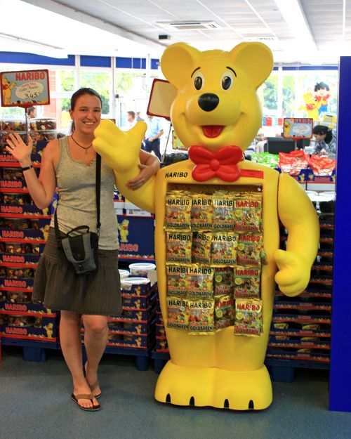Haribo Goldbär im Haribo Werksverkauf in Bonn