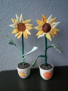 FriedaFlower Sonnenblume genäht von Mona @tysjamona - Schnittmuster von shesmile DIY