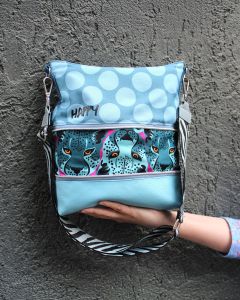 Handtasche ZipKram - Nähanleitung und Schnittmuster von shesmile DIY