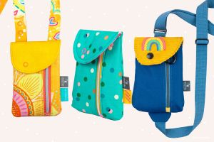 Gestaltet als PDF-E-Book von shesmile für einen Handytaschen-Geldbeutel Smartkram. Als Umhängetasche, Gürteltasche, Crossbag, Clutch oder ganz ohne Gurtband.