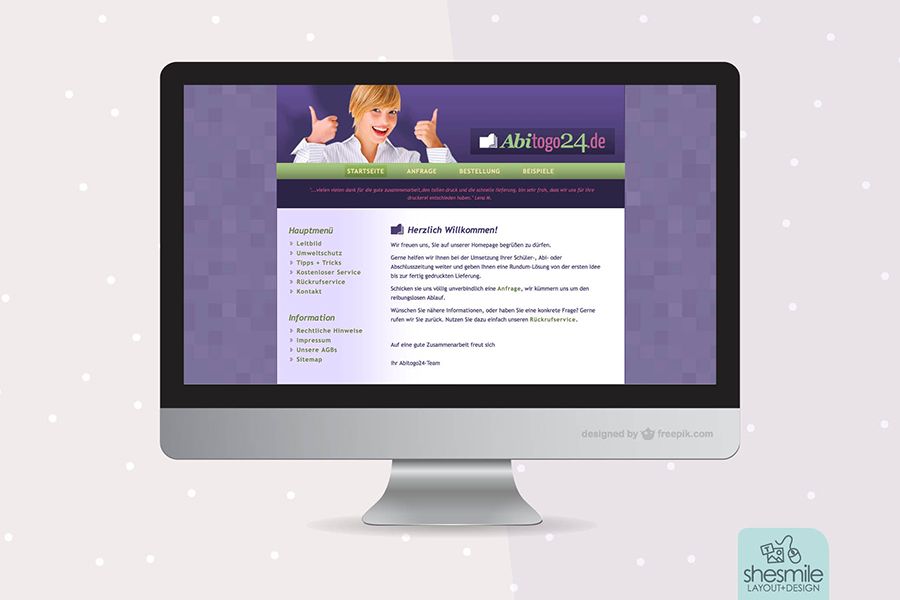 Abitogo24.de (Webdesign von shesmile)