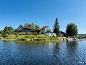 Fährhafen Friedberg (Frymburk)