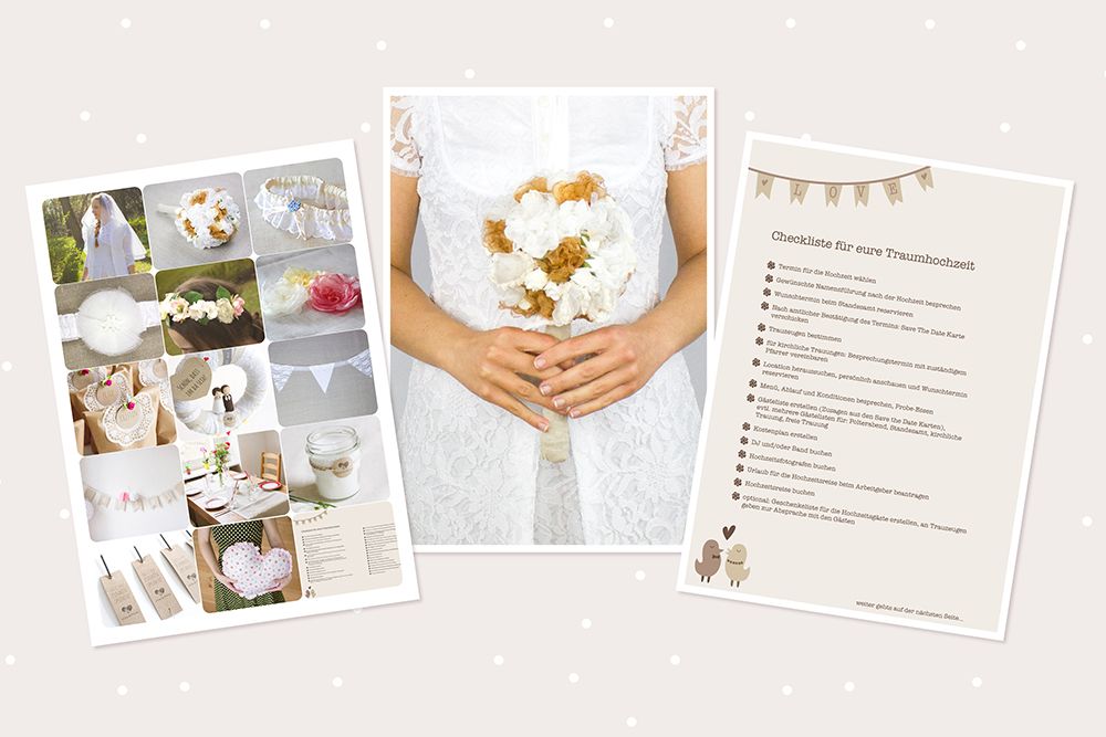 Unsere DIY Hochzeit (Set mit 15 Freebooks)