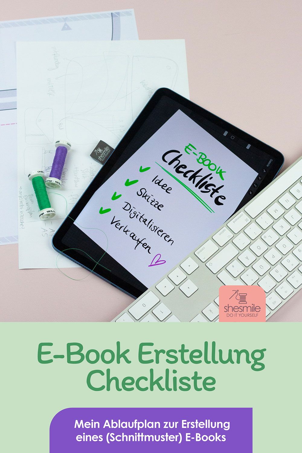 Ideenfindung - Teil 1 der Blogserie "Schnittmuster E-Book erstellen"