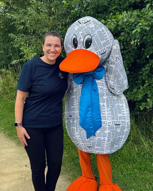 Zeitungsente der Oberpfalz Medien (Kinderfest Amberg)