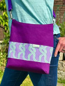 Handtasche ZipKram - Nähanleitung und Schnittmuster von shesmile DIY