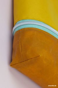 Handtasche ZipKram - Nähanleitung und Schnittmuster von shesmile DIY