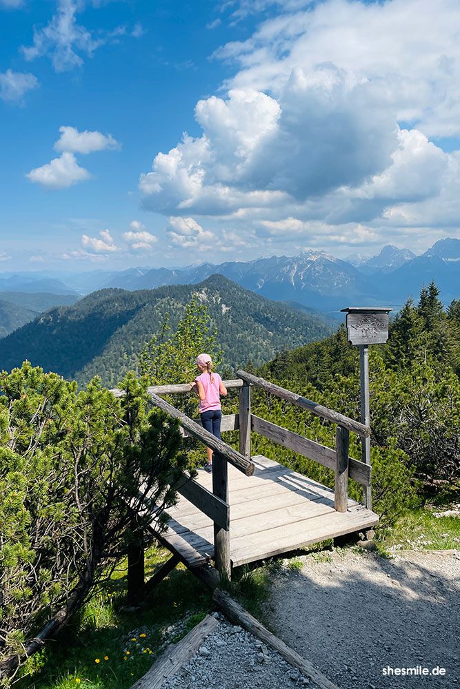 Wank - Spielen und Spazieren auf 1.780 Meter Höhe mit 360° Panoramablick