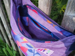 Handtasche ZipKram - Nähanleitung und Schnittmuster von shesmile DIY