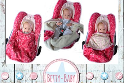 Einschlagdecken (Nähanleitung und Schnittmuster im DaWanda-Shop von Betty-Baby)