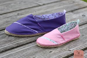 Espadrilles "Sommerliebe" (Nähanleitung & Schnittmuster)