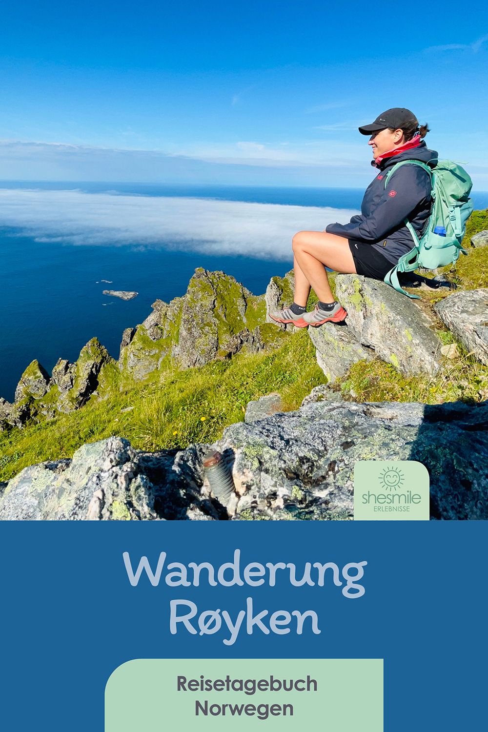 Røyken - Wandern mit Kindern bei Andenes (Norwegen)