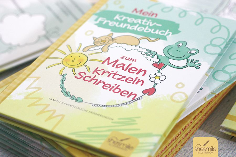 Mein Kreativ-Freundebuch zum Malen, Kritzeln und Schreiben (2. Auflage)