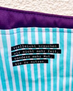Handtasche ZipKram - Nähanleitung und Schnittmuster von shesmile DIY